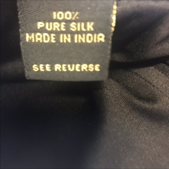 Landmark Beaded Silk Mini Dress Made in India 2 - Picture 7 of 10